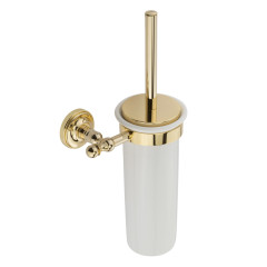 Ершик настенный, керамика/золото Migliore Mirella