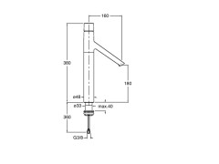Смеситель для раковины CRISTINA RUBINETTO RU92951