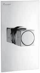 Emmevi Siris, однорычажный встраиваемый смеситель для душа, цвет хром