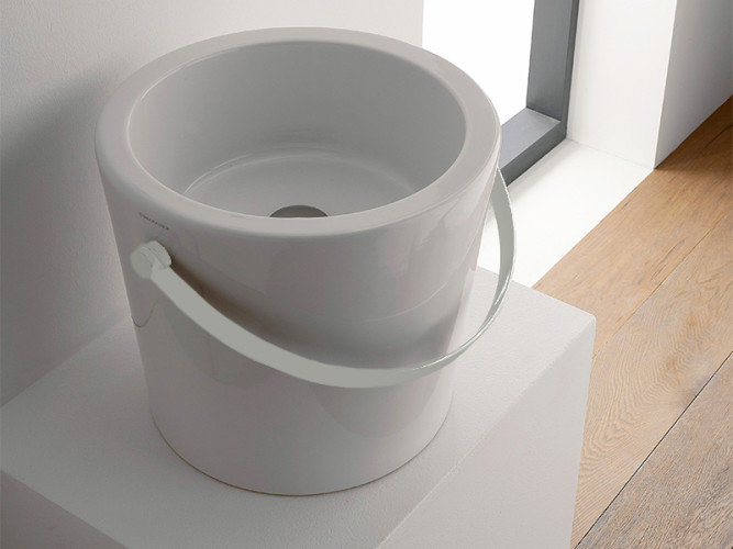 Раковина накладная Scarabeo BUCKET 8803BS