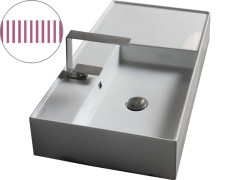 Раковина накладная/ подвесная Scarabeo TEOREMA 2.0 5115/RER