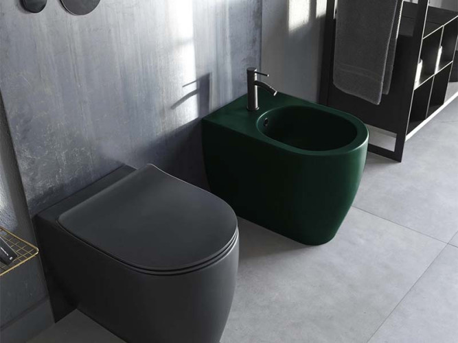 Биде подвесное Scarabeo MOON 5523/55