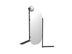 Зеркало c полотенцедержателем Scarabeo DIVA 2704/NROP