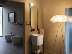 Зеркало c полотенцедержателем Scarabeo DIVA 2704/NROP