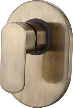 5101-D Смеситель вст. для душа ОВАЛ (БРОНЗ) GANZER (10/1шт)