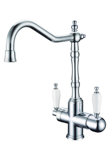 Смеситель для кухни с краном TRADIZIONALE CHROMO