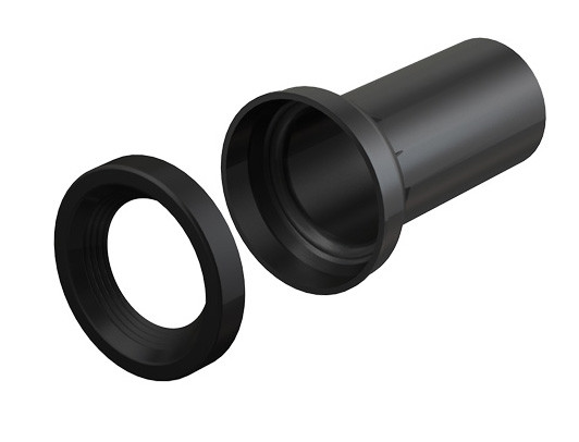 Трубка для инсталяции с рез. Ф90 х 300мм  АВА  (1шт)