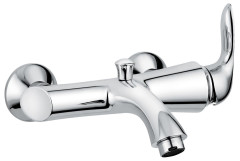 Emmevi Neco, однорычажный смеситель для ванны (излив 17,4 см), без набора для душа, цвет хром