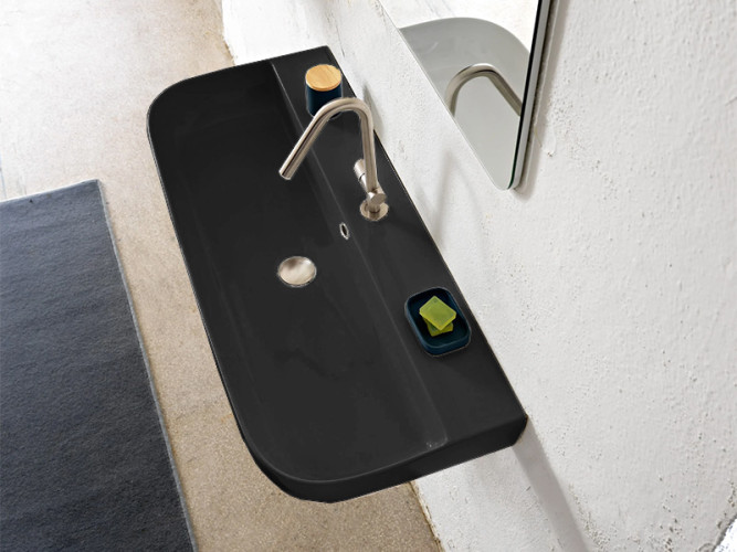 Раковина накладная/ подвесная Scarabeo GLAM 1813/49