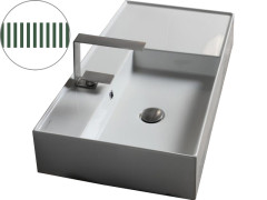 Раковина накладная/ подвесная Scarabeo TEOREMA 2.0 5115/REV