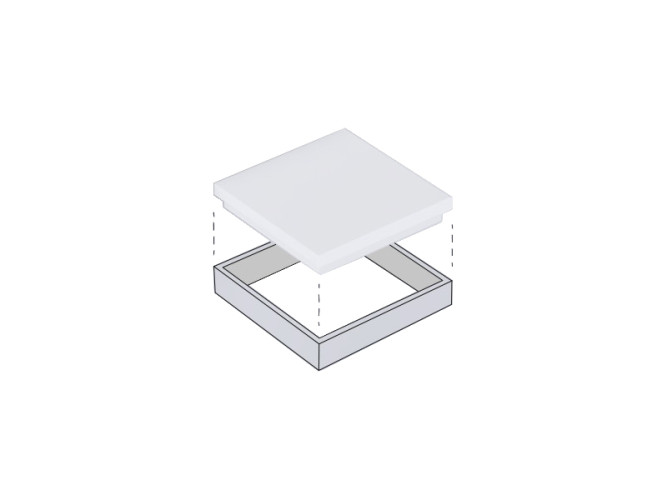 Полка CIELO ACCESSORIES ACM12