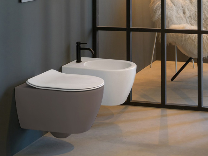 Унитаз подвесной Scarabeo GLAM 5201/TW/53