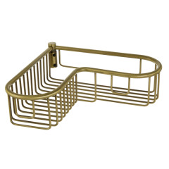 Решетка угловая фигурная L30xP30xH9 см., бронза Migliore COMPLEMENTI