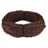 Ретро кабель витой 3х1,5 (коричневый) 20 м (под заказ) W6453214