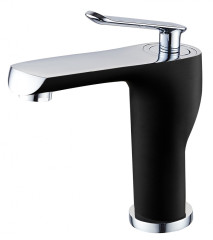 20011-C Смеситель для умывальника (ЧЕРНЫЙ/? &quot;GANZER&quot;