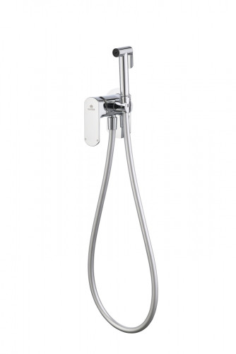 06157 Смеситель встраиваемый с ГИГ. душем (ХРОМ) GANZER (10/1шт)