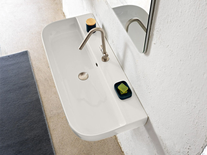 Раковина накладная/ подвесная Scarabeo GLAM 1813/41