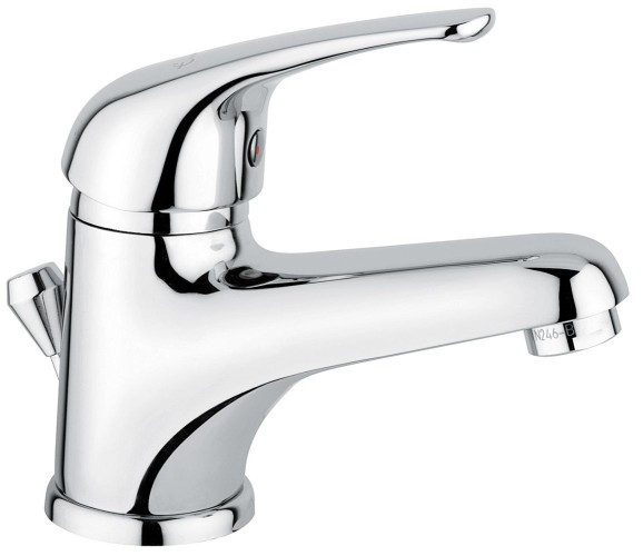 Emmevi Winny, смеситель с донным клапаном для раковины, цвет хром