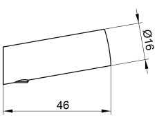 Крючок KEUCO REVA 12814370000