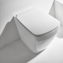 Унитаз приставной безободковый SIMAS BADEN-BADEN BB 01 bia