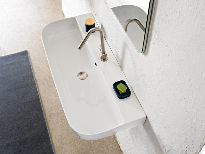 Раковина накладная/ подвесная Scarabeo GLAM 1813