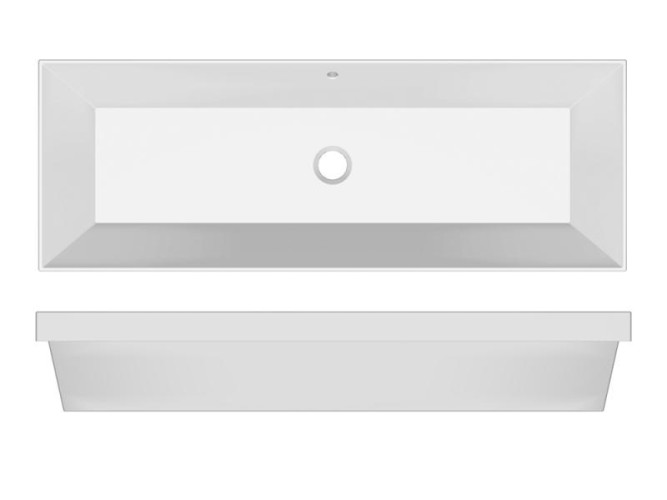 Раковина встариваемая Scarabeo TEOREMA 2.0 5137