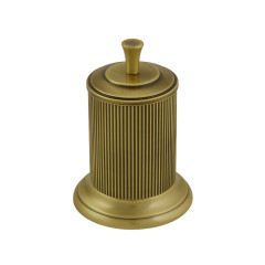 Баночка высокая H16 cм. с крышкой, бронза Migliore Fortuna