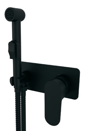 283553-C Комплект скрыт. монтажа для биде квадрат. (ЧЕРНЫЙ) ViEiR  (10/1шт)