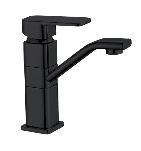 113513-C Смеситель од. пов. для раковины (ЧЕРНЫЙ) ViEiR (10/1шт)