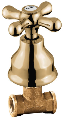 Emmevi Deco Classic, вентиль для внутристенного монтажа, цвет бронза