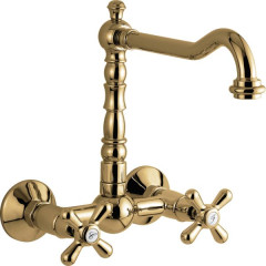 Emmevi Deco Old, смеситель настенный для кухни, цвет бронза