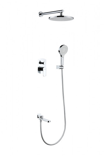 06165 Смеситель встраиваемый для душа с 3-функ. (ХРОМ) GANZER (6/1шт)