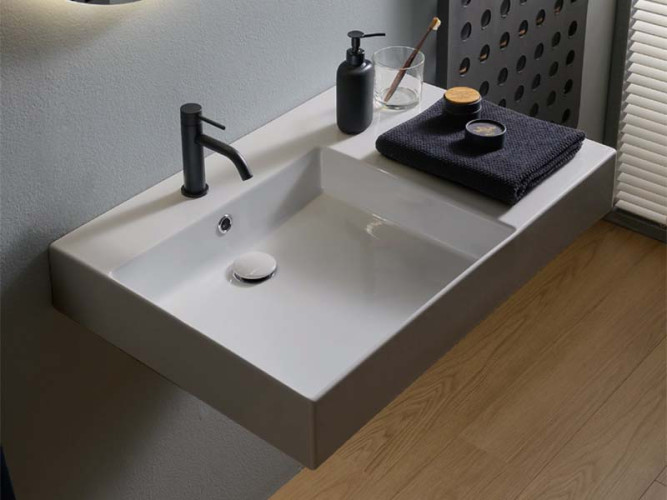 Раковина накладная/ подвесная Scarabeo TEOREMA 2.0 PLUS 5149/41