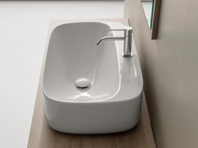 Раковина накладная Scarabeo MOON 5505/41