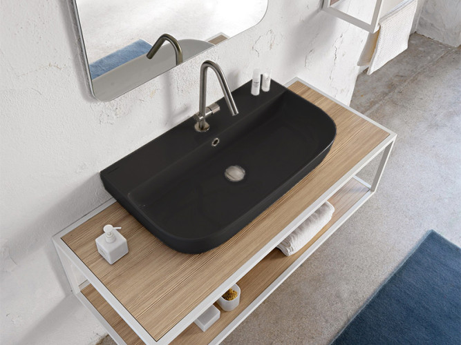 Раковина накладная/ подвесная Scarabeo GLAM 1812/49