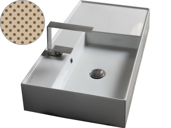 Раковина накладная/ подвесная Scarabeo TEOREMA 2.0 5115/SEM