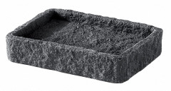 Gedy Aries, настольная мыльница, цвет антрацит