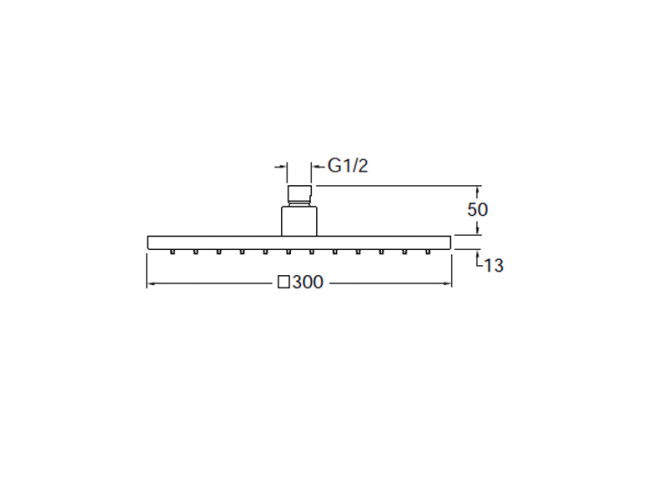 Верхний душ CRISTINA SANDWICH PD55724