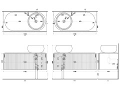 Тумба под раковину CIELO DELFO DECDE RN