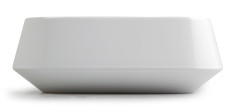 White Tao, накладная прямоугольная раковина 50x42x18h см, цвет белый глянцевый