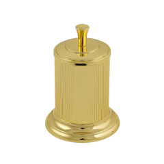 Баночка высокая H16 cм. с крышкой, золото Migliore Fortuna