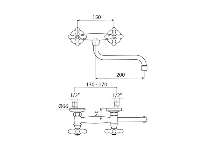Смеситель для кухни MAMOLI EPOCA 70320741E125