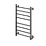 Полотенцесушитель Электрич.кабельный Ника STEP-1 80/40 RAL9005 черный матовый правый тэн