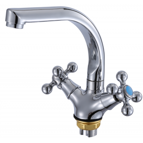 43050 Смеситель для кухни (2 ручный) HANSEN (10/1шт)