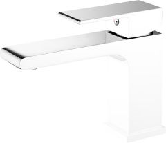 28011-F Смеситель для умыв. (БЕЛЫЙ) &quot;GANZER&quot;  (10/1шт)