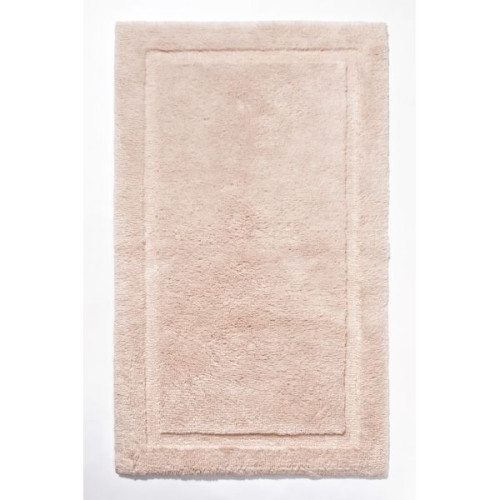 Batex Ama, односторонний квадратный коврик из 100% биохлопка, размер 55х65 см, цвет линен