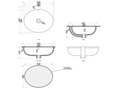 Раковина встраиваемая CIELO ENJOY EJLASPO MU