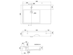 Раковина накладная/ подвесная Scarabeo TEOREMA 2.0 PLUS 5149