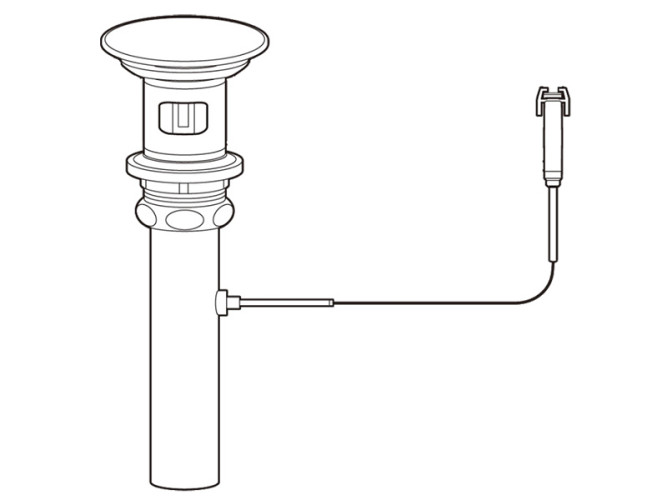 Сливной клапан TOTO TA HM919MTVE#CMW