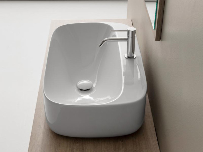 Раковина накладная Scarabeo MOON 5505